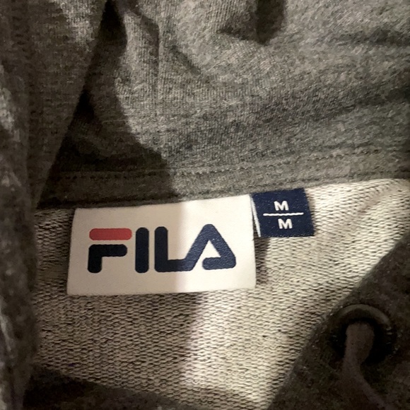 Grey Fila Sweater - Picture 2 of 2